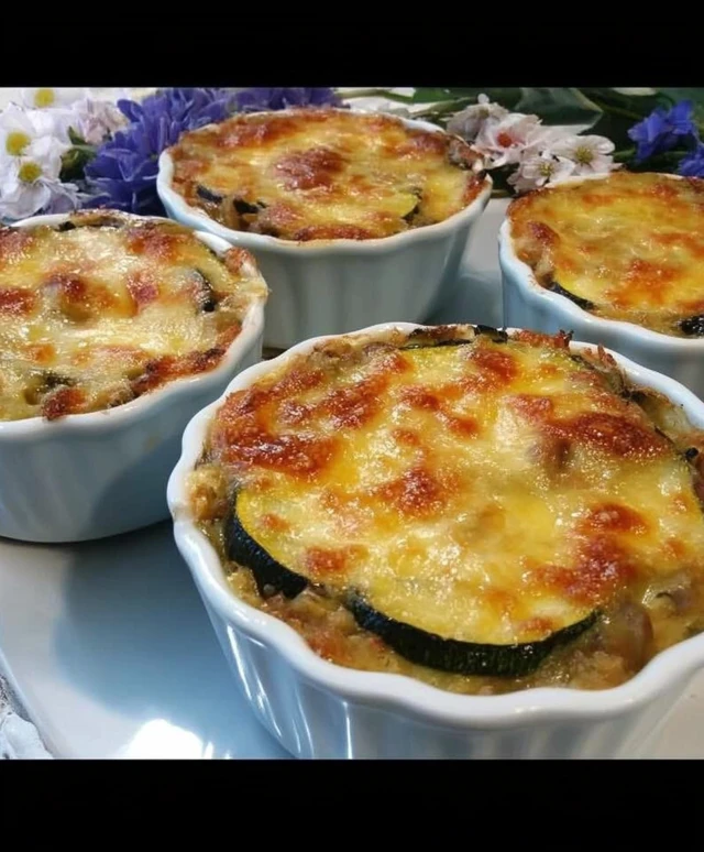 Zucchini Gratin von Mamie