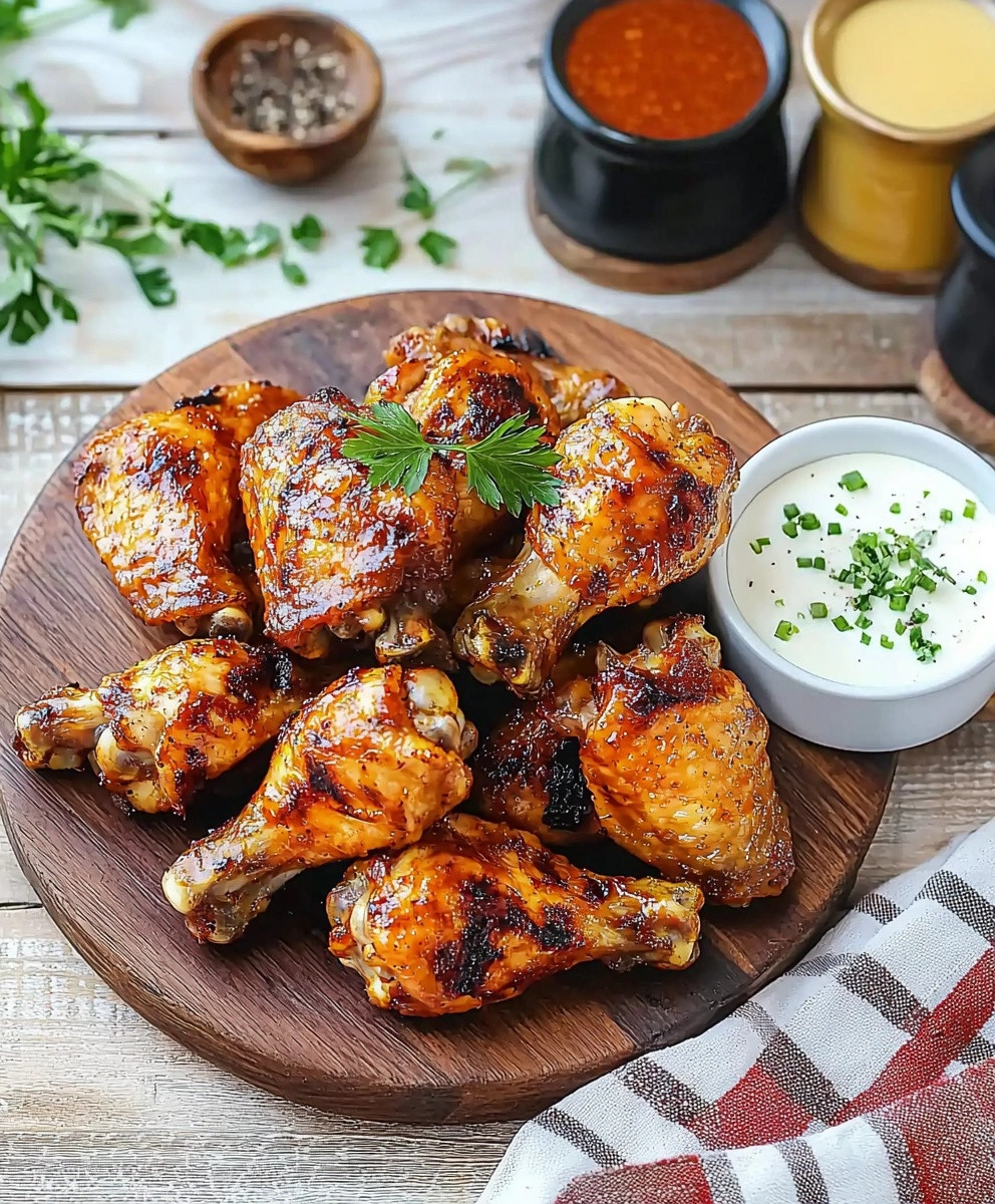 Hähnchenflügel aus dem Backofen
