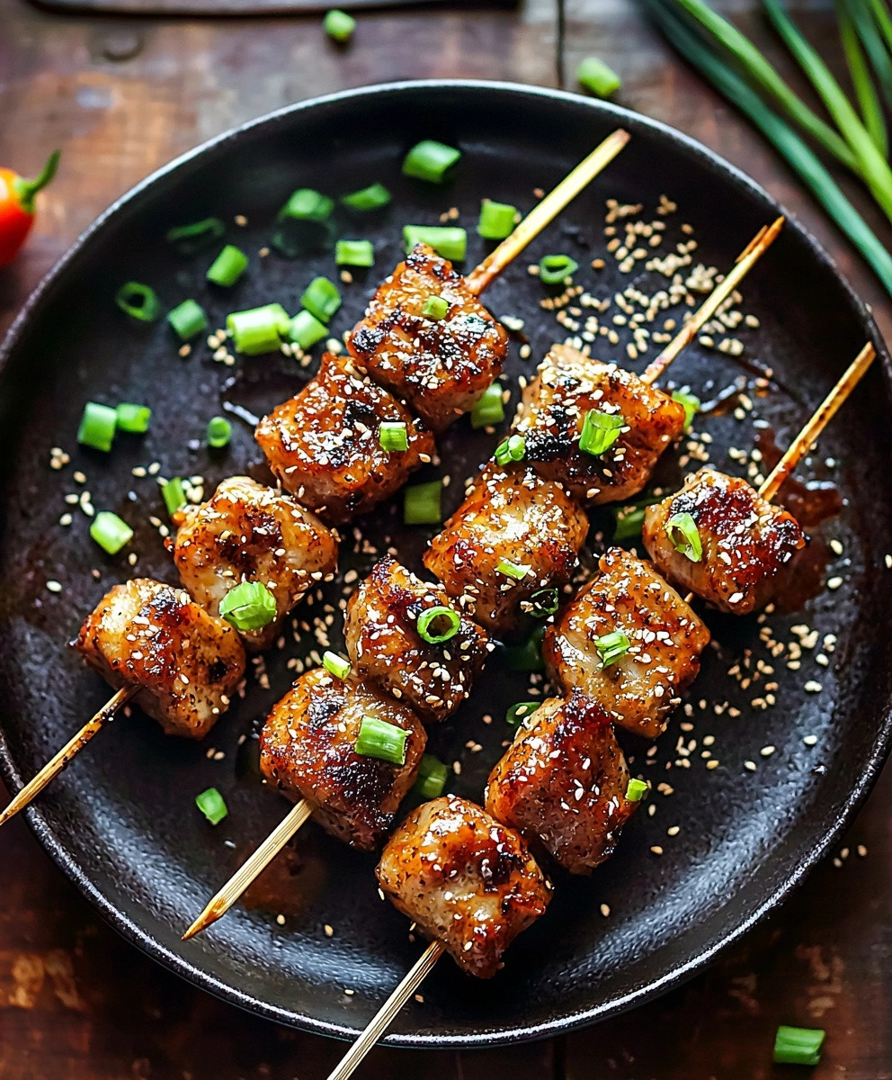 Yakitori Spieße lecker