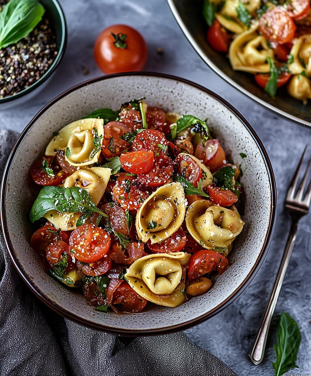 Tortellini Salat zubereiten