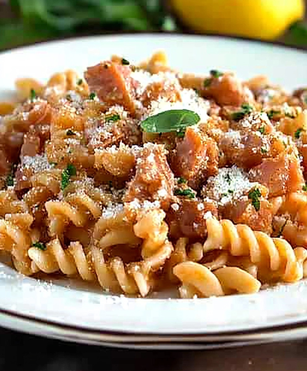 Fusilli mit Thunfisch