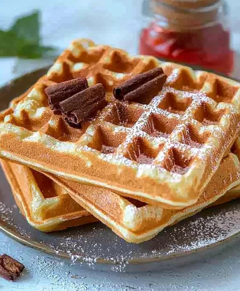 Zimtwaffeln