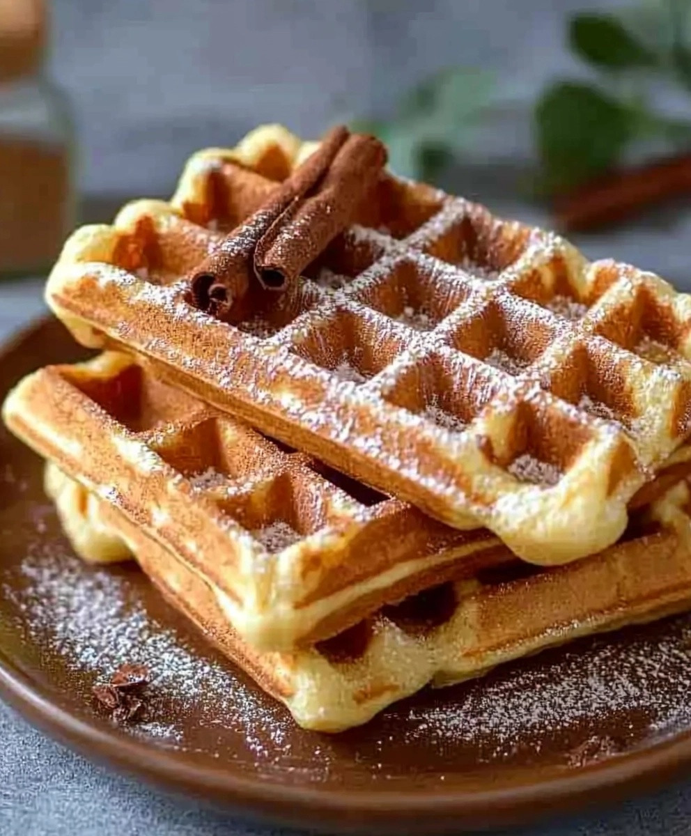Zimtwaffeln