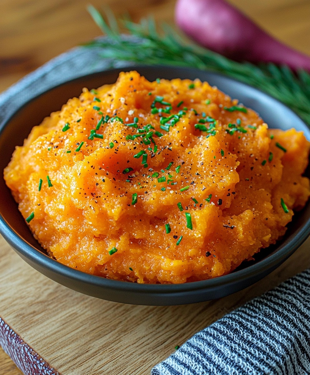 Süßkartoffelpüree Beilage