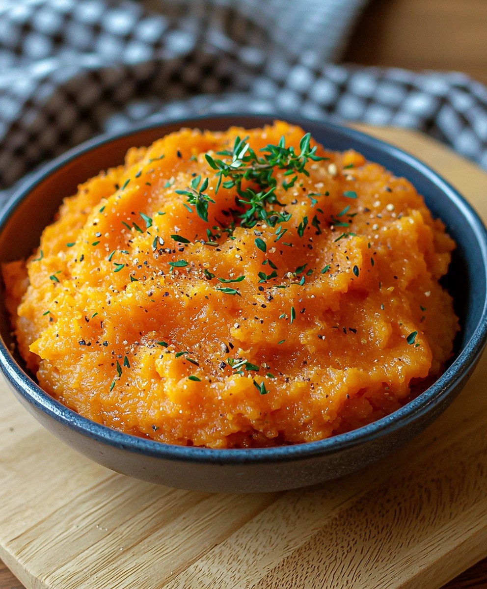 Süßkartoffelpüree Beilage