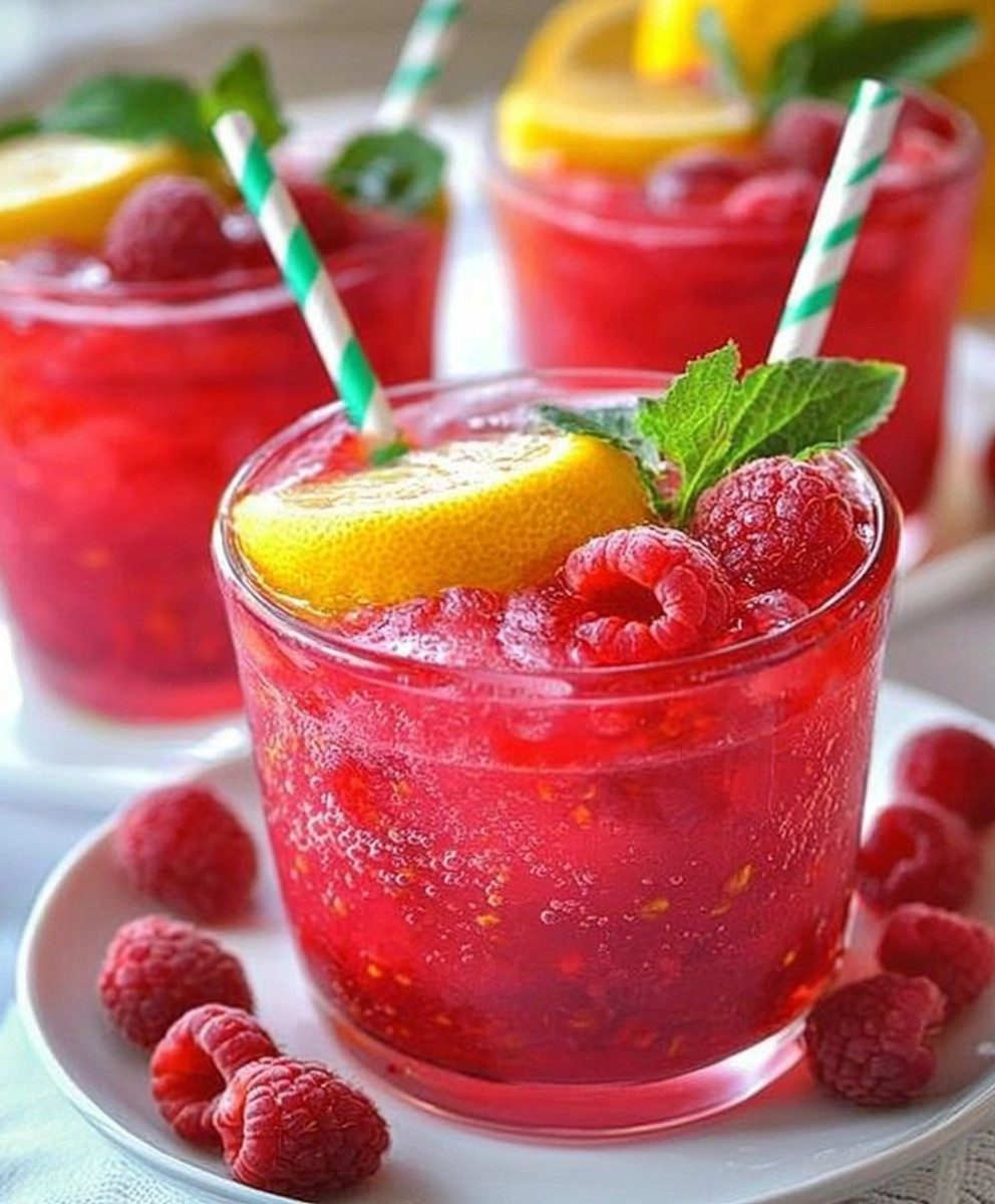 Himbeerlimonade selber machen