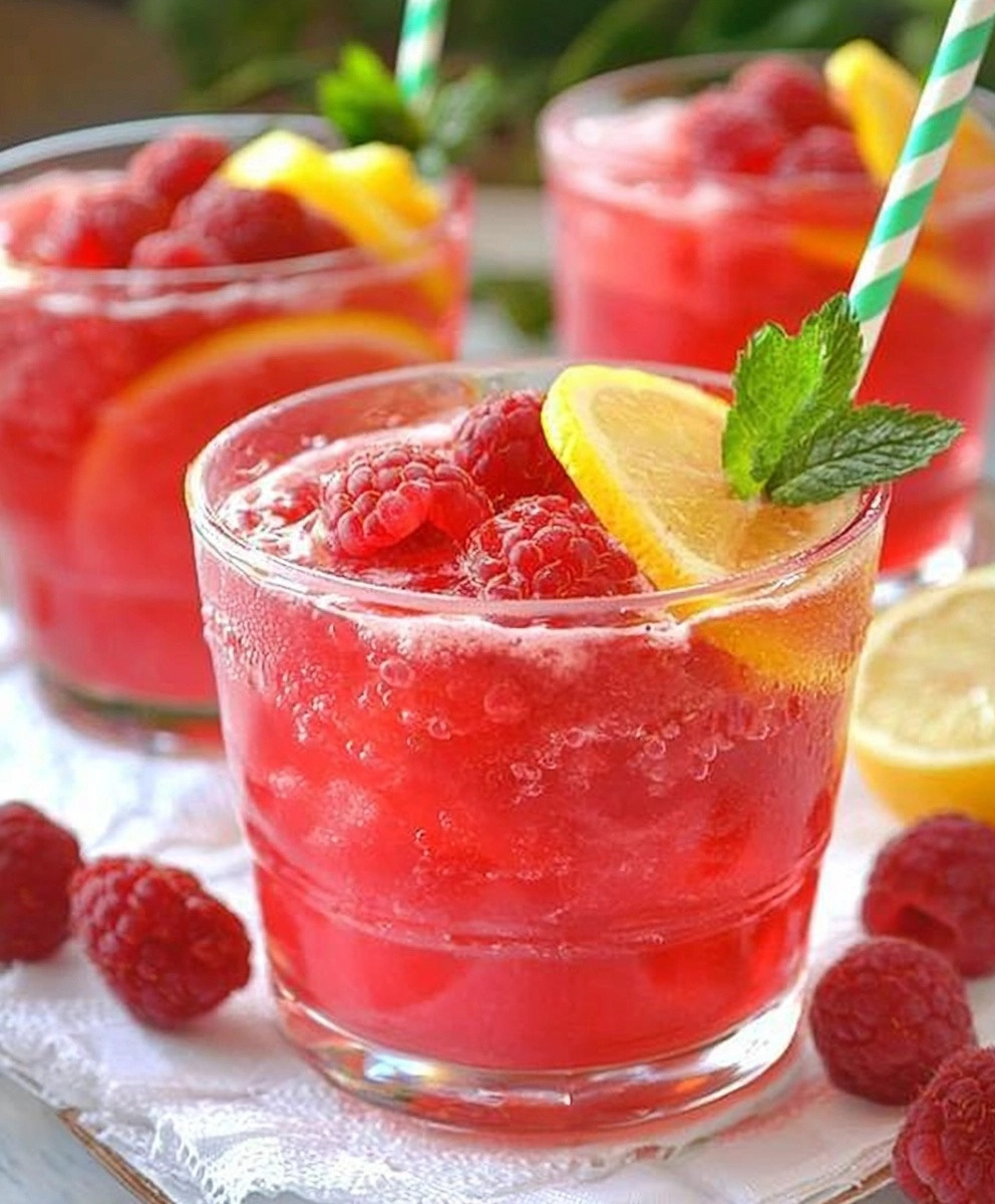 Himbeerlimonade selber machen