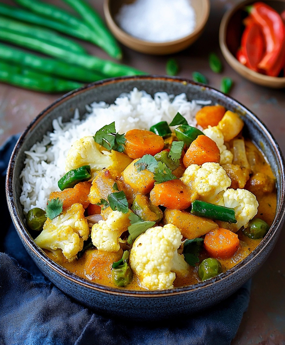 Blumenkohl-Curry mit Kokosmilch