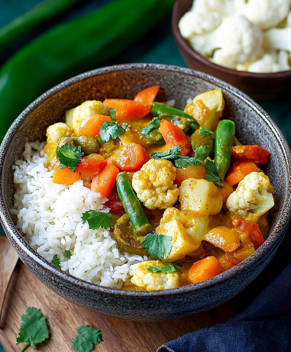 Blumenkohl-Curry mit Kokosmilch