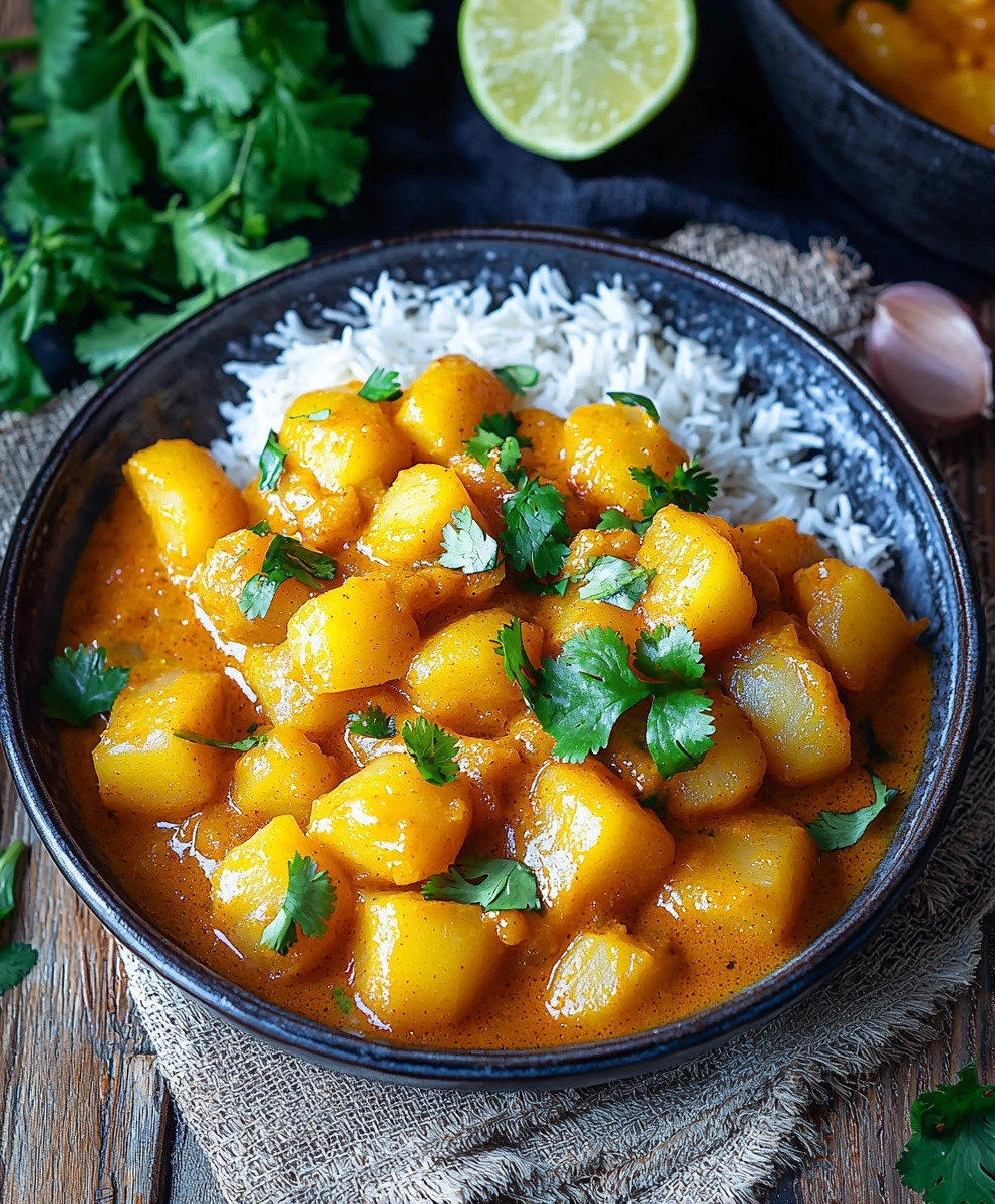 Kartoffelcurry würzig cremig
