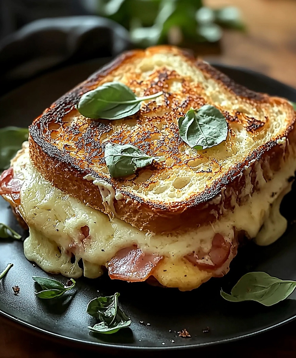 Ofen-Croque-Monsieur zubereiten