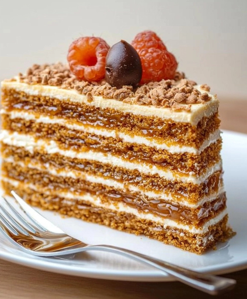 Sahne Karamellkeks Kuchen