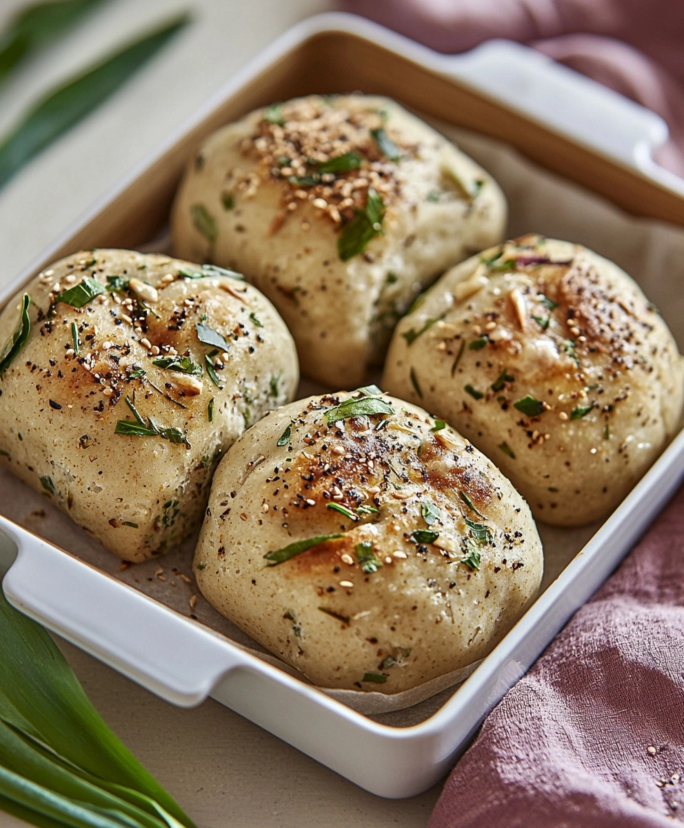 Bärlauch Brötchen