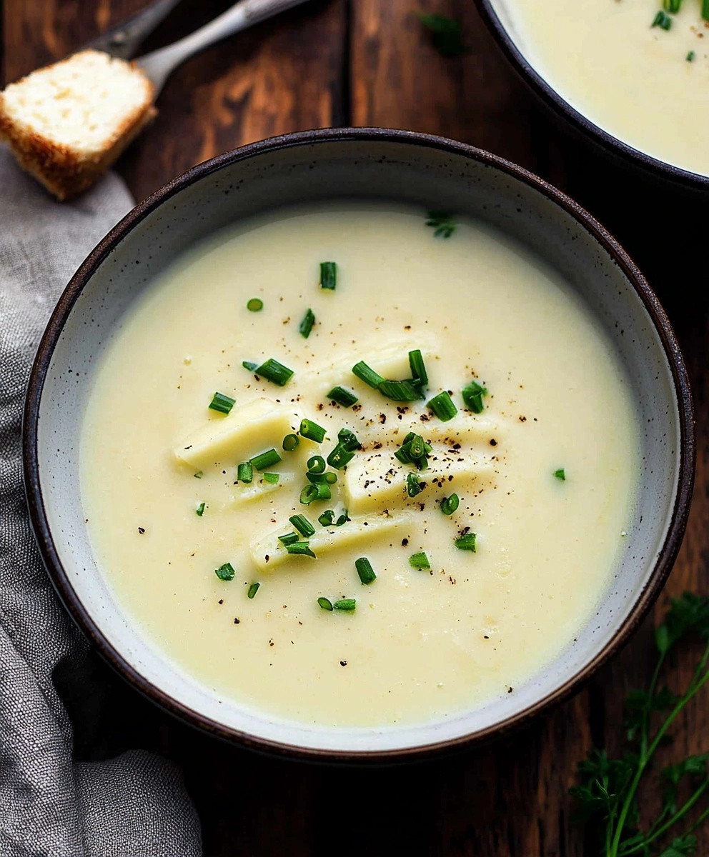 Spargelcremesuppe zubereiten