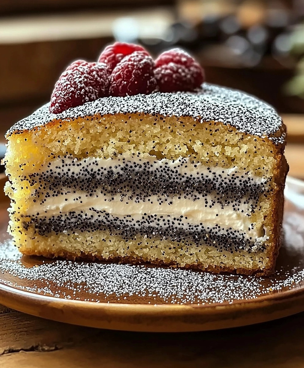 Mohn-Schmand-Kuchen