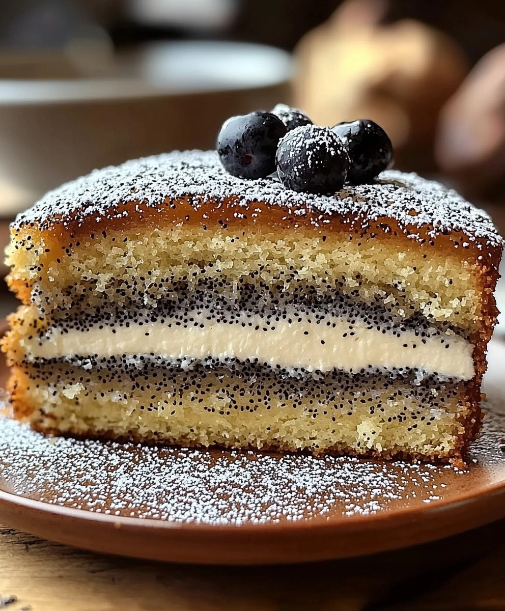 Mohn-Schmand-Kuchen