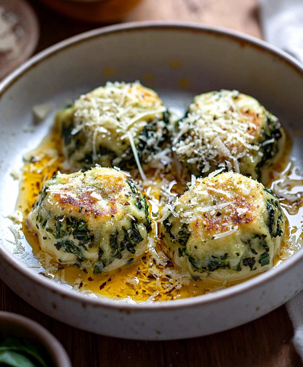 Südtiroler Spinatknödel