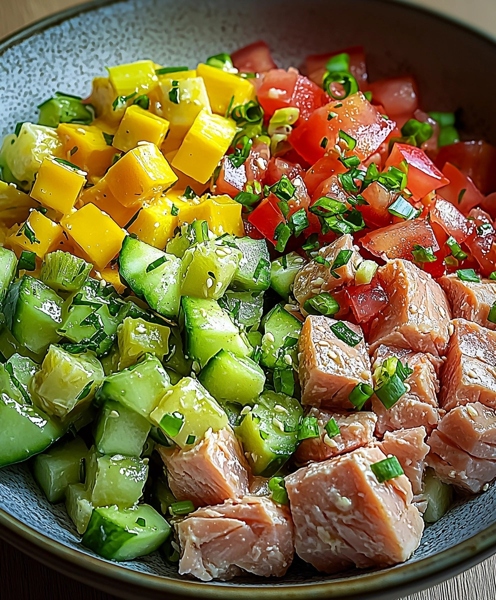 Thunfischsalat mit Gemüse