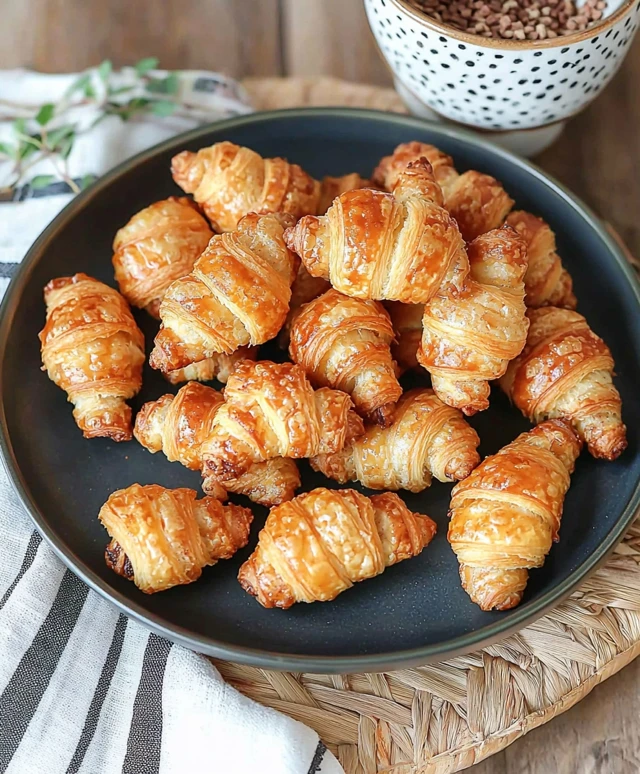 Mini Zimt Croissants backen