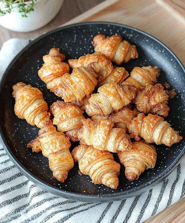 Mini Zimt Croissants backen