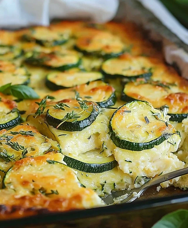 Low Carb Zucchini Auflauf