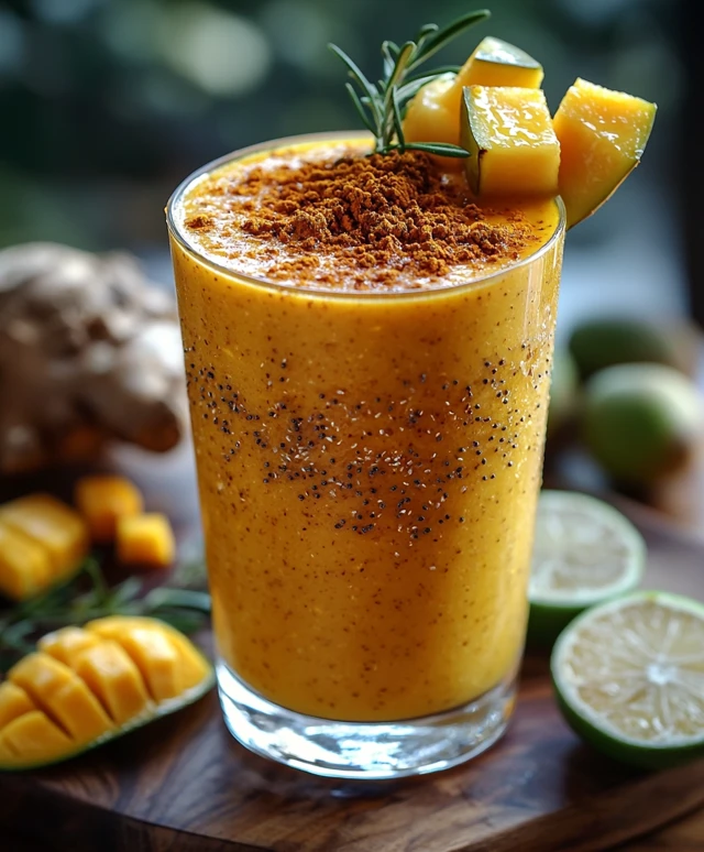 Mango Kurkuma Smoothie