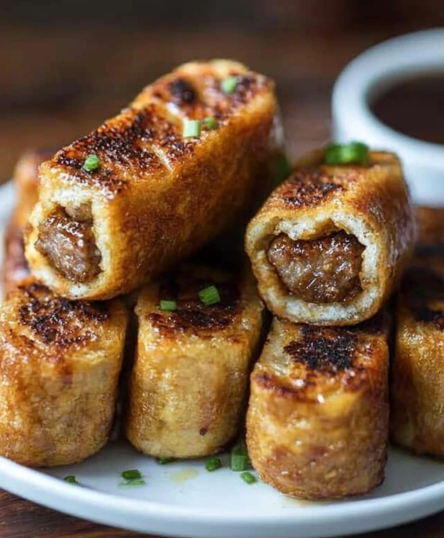 French Toast Würstchenröllchen
