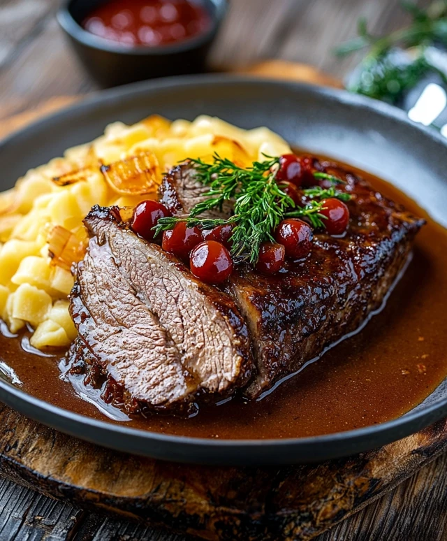 Sauerbraten zubereiten