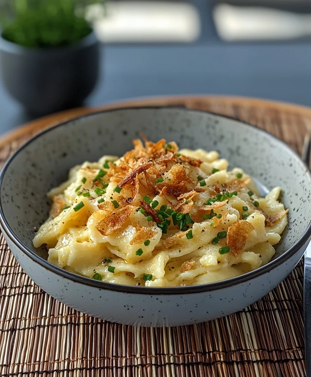 Käsespätzle Gericht