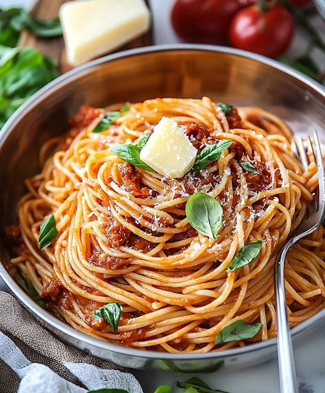 Spaghetti Napoli kochen