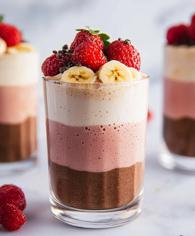 Bananensplit Protein Smoothie