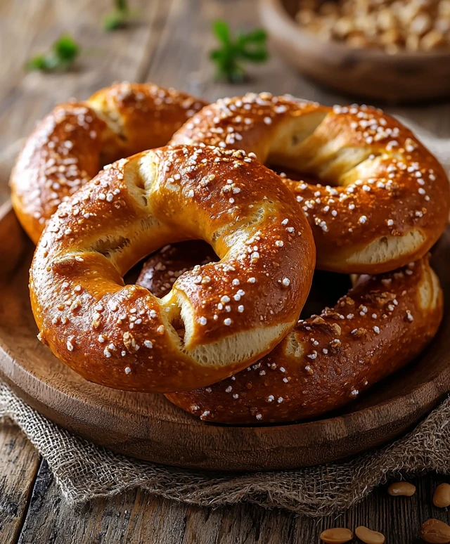 Brezel backen