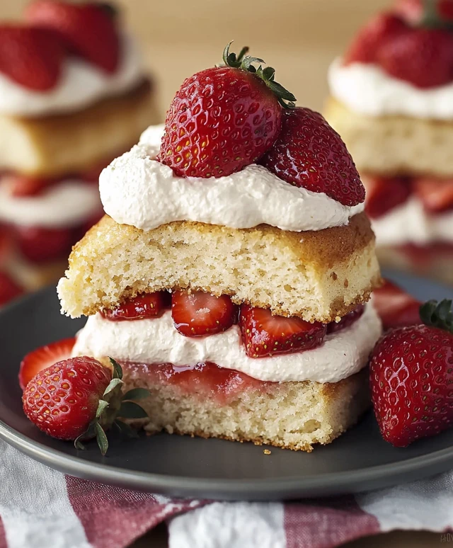 Erdbeerkuchen backen