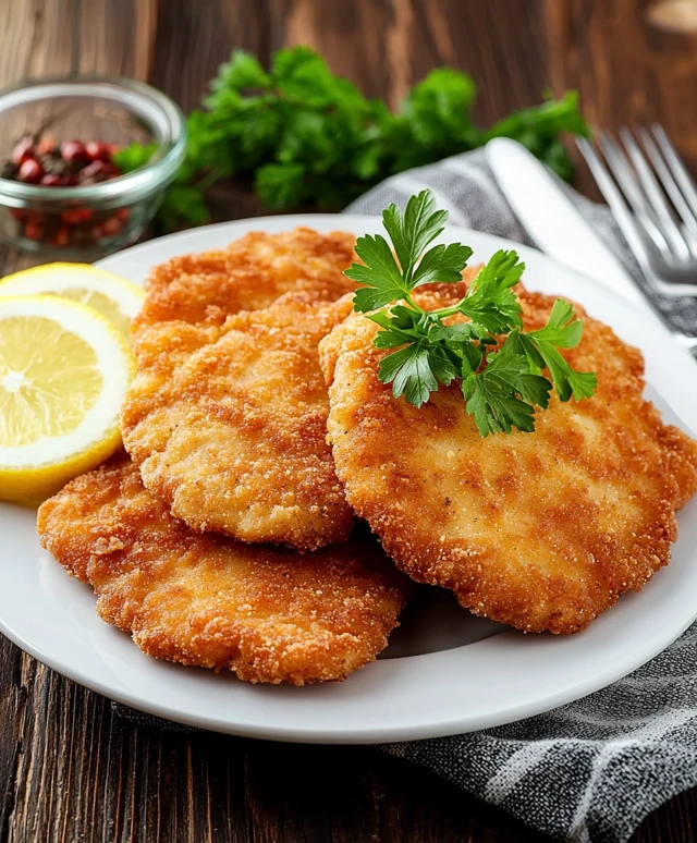 Schnitzel zubereiten
