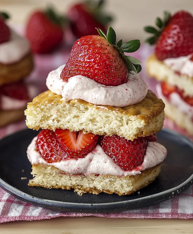Erdbeerkuchen backen