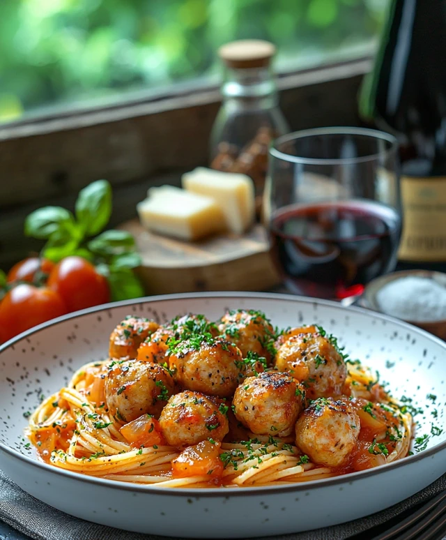 Spaghetti Fleischbällchen