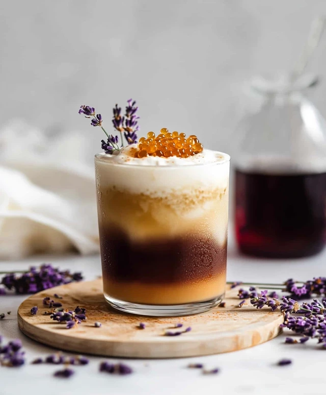 Honeycomb Lavendel Latte