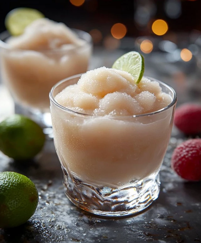Gefrorener Sgroppino Cocktail