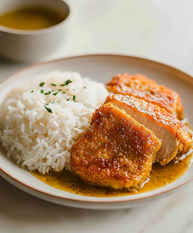 Curry-Schweinekotelett Hongkong-Art