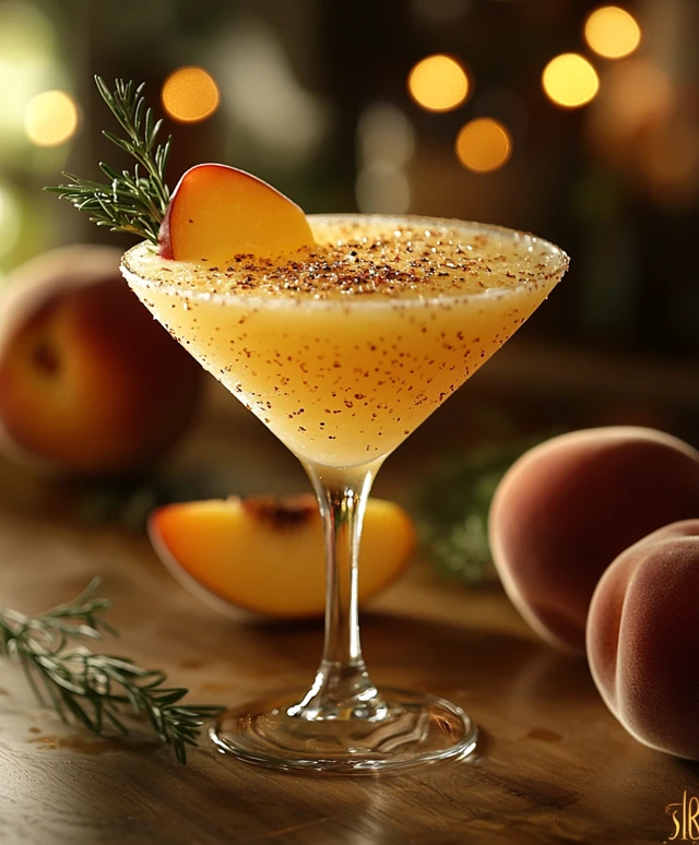 Pfirsich Margarita Cocktail