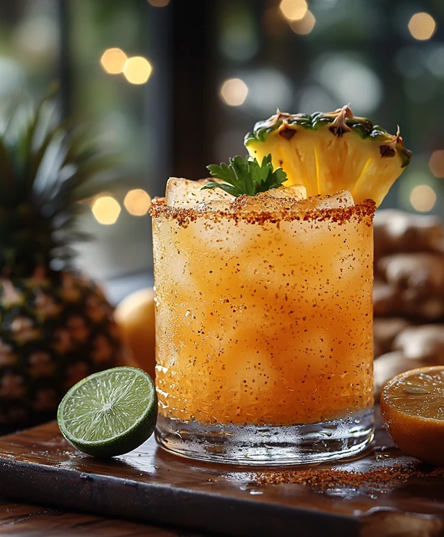 Ananas Ingwer Margarita
