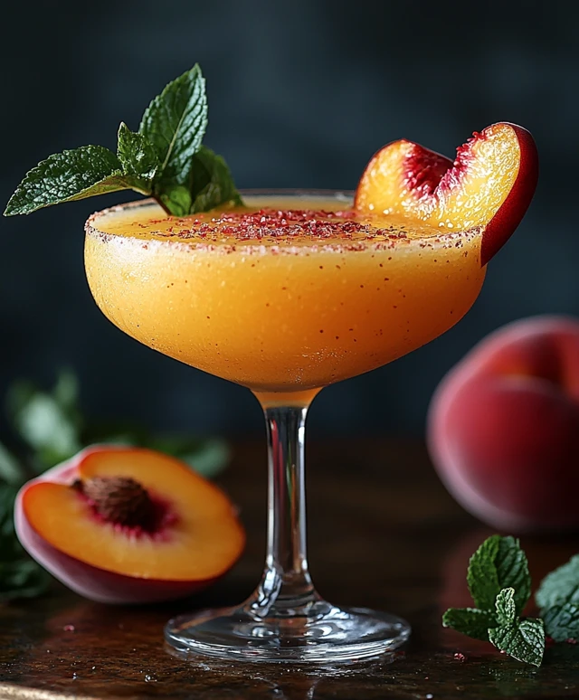 Pfirsich Margarita Cocktail