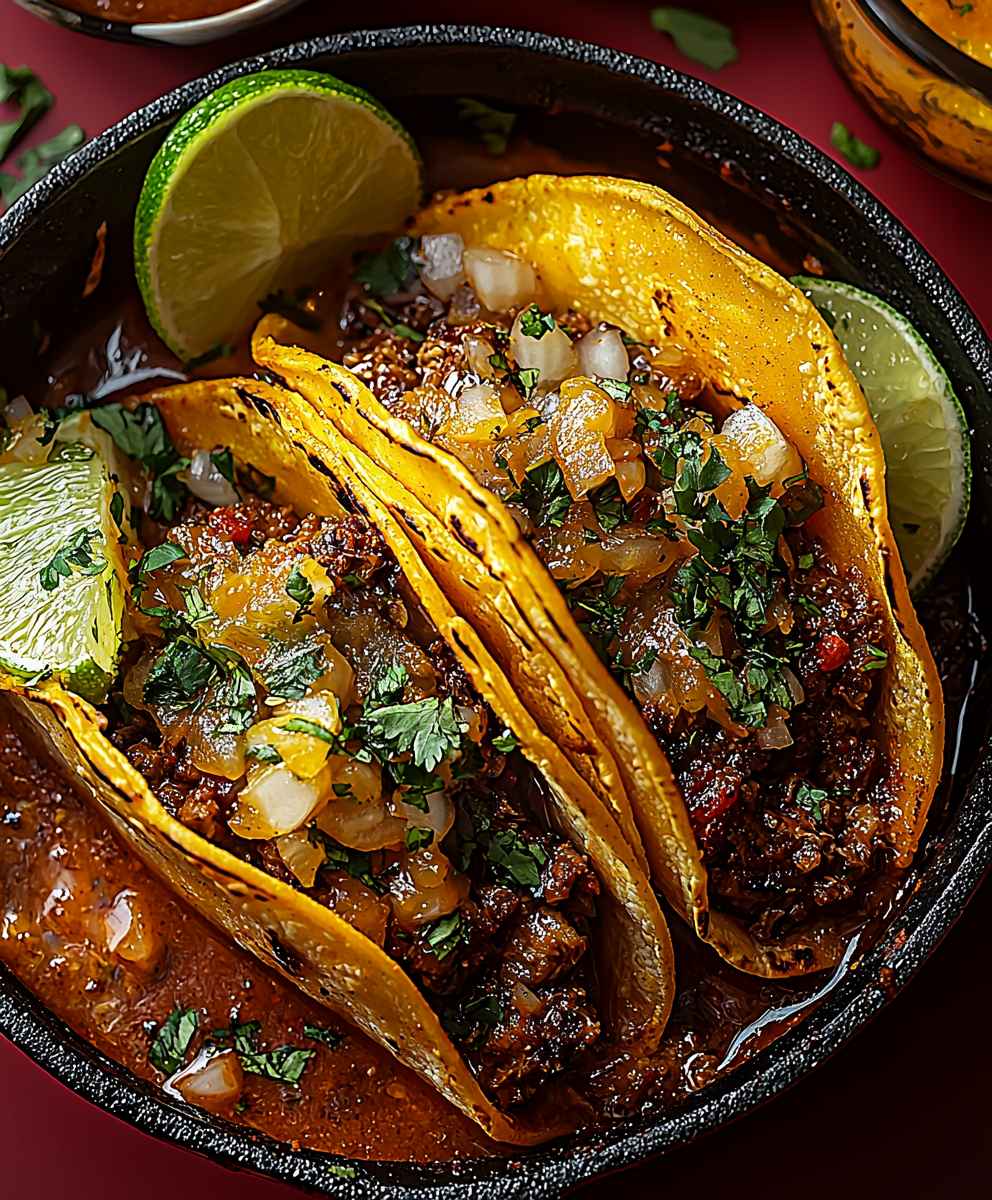 Birria Tacos einfach zubereiten