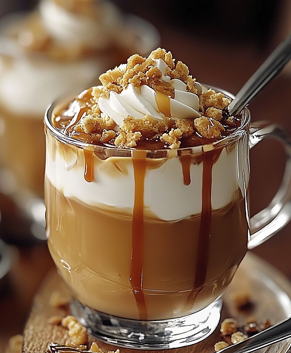 Eiskaffee Karamell Vanille