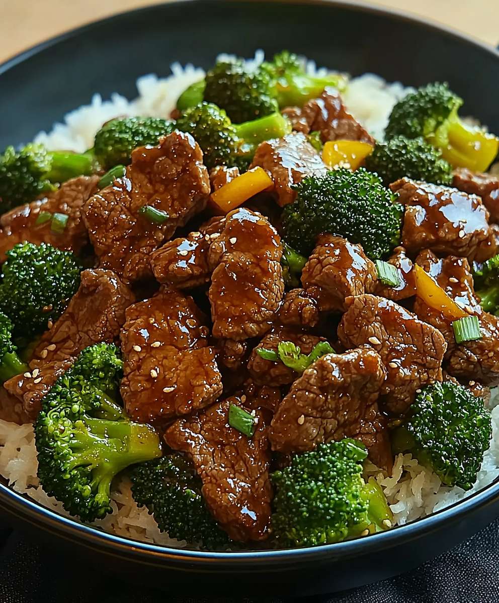 Rindfleisch Brokkoli Rührbraten