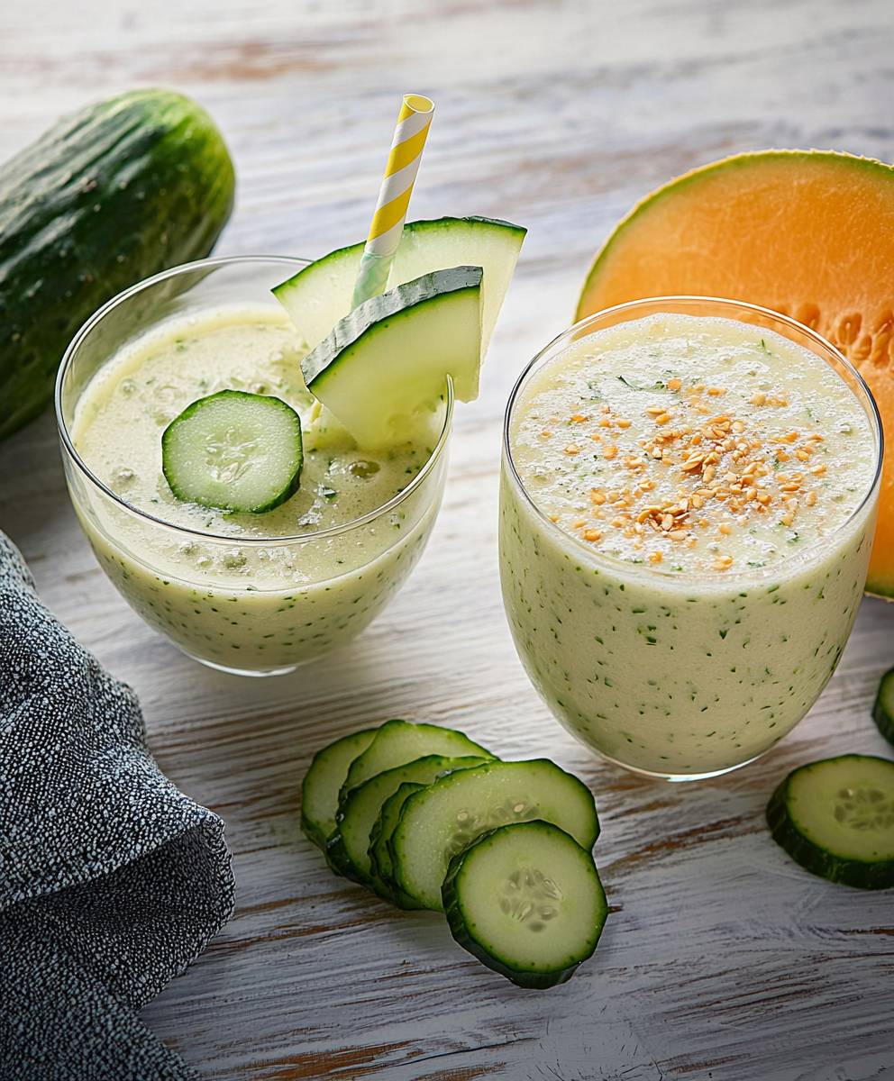 Veganer Grüner Smoothie