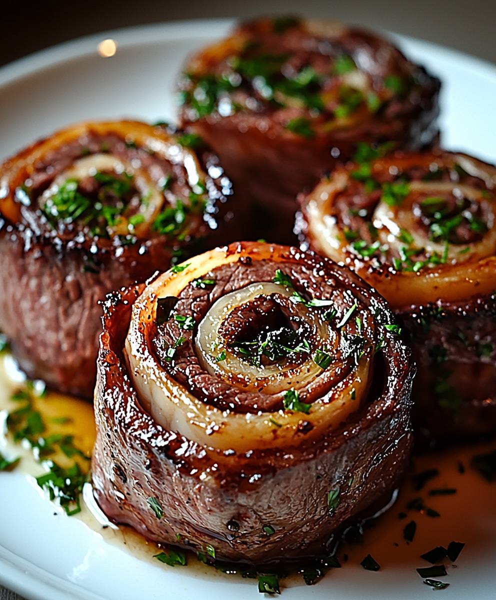 Steak Pinwheels zubereiten