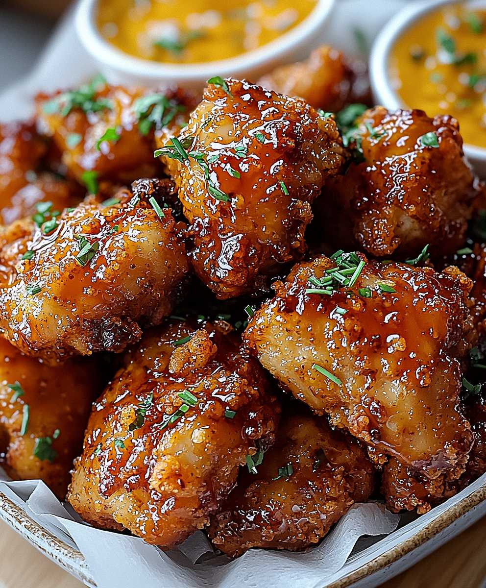 Hot Honey Hähnchen Ofen