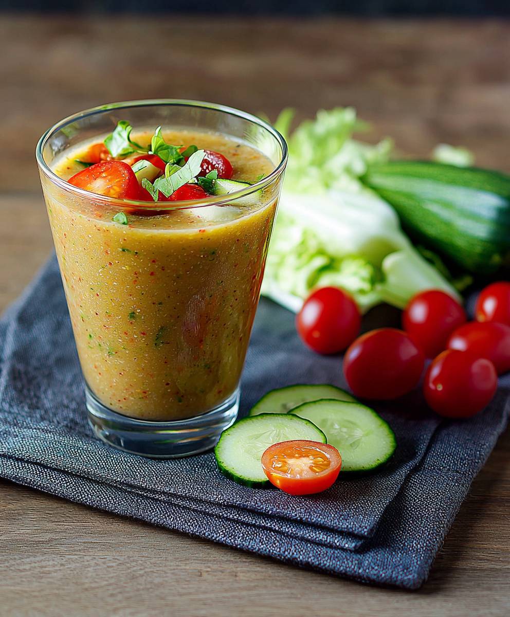 Gemüse Smoothie selber machen