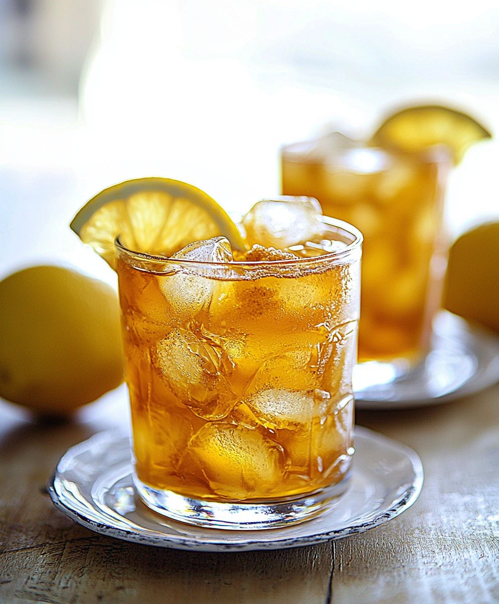 Brauner Zucker Limonade